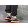 Купить Мужские кроссовки Asics GEL-Quantum 360 Knit темно-серые с оранжевым