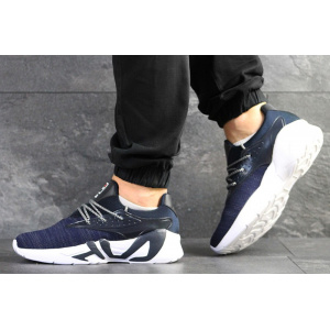 Купить Мужские кроссовки Fila Mindblower синие с белым