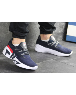 Мужские кроссовки Fila Mindblower синие с белым