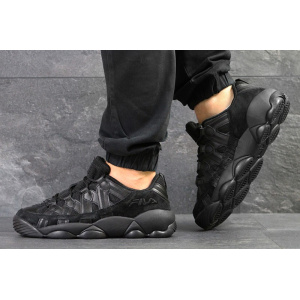 Купить Мужские кроссовки Fila Spagetti Low черные