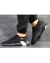 Чоловічі кросівки Nike Air Flyknit чорні з білим