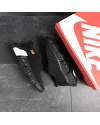 Купить Чоловічі кросівки Nike Air Flyknit чорні з білим