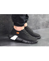 Купить Чоловічі кросівки Nike Air Flyknit чорні з білим