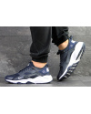 Чоловічі кросівки Nike Air Huarache x Fragment Design темно-сині