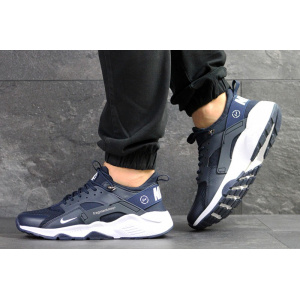 Чоловічі кросівки Nike Air Huarache x Fragment Design темно-сині