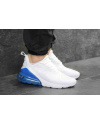 Купить Мужские кроссовки Nike Air Max 270 белые с синим