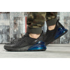 Мужские кроссовки Nike Air Max 270 черные с синим