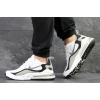 Мужские кроссовки Nike Air Max 270 x React белые с черным