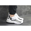 Купить Мужские кроссовки Nike Air Max 270 x React белые с черным
