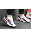 Купить Чоловічі кросівки Nike Air Max 270 x React білі з червоним и синим