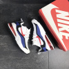 Купить Мужские кроссовки Nike Air Max 270 x React белые с красным и синим