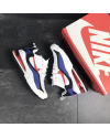 Купить Чоловічі кросівки Nike Air Max 270 x React білі з червоним и синим