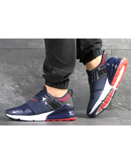 Чоловічі кросівки Nike Air Max 270 темно-сині з білим
