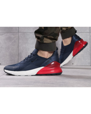 Чоловічі кросівки Nike Air Max 270 темно-сині з червоним