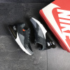 Мужские кроссовки Nike Air Max 270 x Off White темно-серые