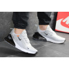 Мужские кроссовки Nike Air Max 270 x Off White светло-серые
