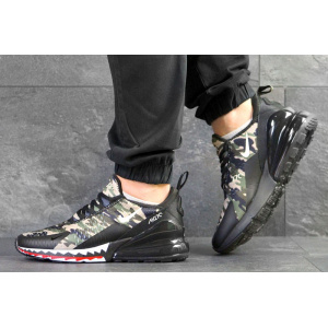 Чоловічі кросівки Nike Air Max 270 зелені з чорним