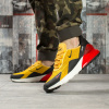 Мужские кроссовки Nike Air Max 270 желтые с черным