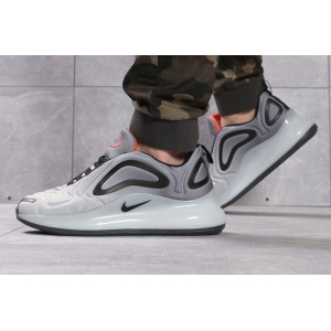 Мужские кроссовки Nike Air Max 720 серые с красным