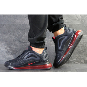 Мужские кроссовки Nike Air Max 720 темно-синие с красным