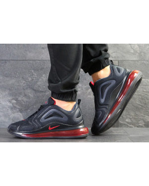 Мужские кроссовки Nike Air Max 720 темно-синие с красным