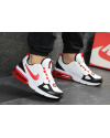 Купить Чоловічі кросівки Nike Air Max білі з червоним