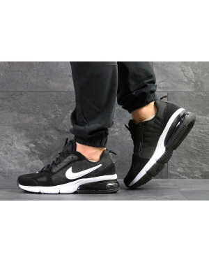 Чоловічі кросівки Nike Air Max чорні з білим