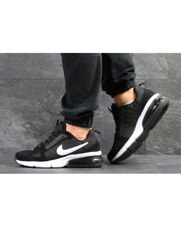 Чоловічі кросівки Nike Air Max чорні з білим