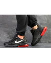 Чоловічі кросівки Nike Air Max чорні з червоним