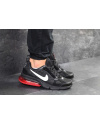 Купить Чоловічі кросівки Nike Air Max чорні з червоним