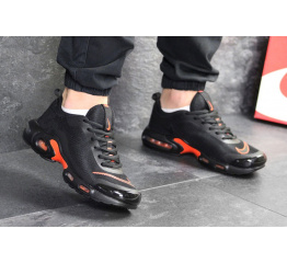 Купить Мужские кроссовки Nike Air Max Plus TN Ultra SE черные с оранжевым в Украине
