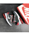 Купить Чоловічі кросівки Nike Air Max сірі з червоним