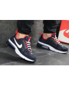 Купить Мужские кроссовки Nike Air Max темно-синие с красным