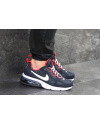 Купить Мужские кроссовки Nike Air Max темно-синие с красным