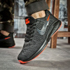 Купить Мужские кроссовки Nike Air Zoom черные с оранжевым