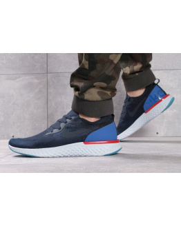 Чоловічі кросівки Nike Epic React Flyknit темно-сині