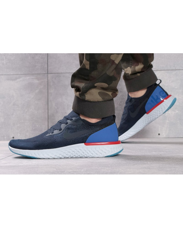 Мужские кроссовки Nike Epic React Flyknit темно-синие