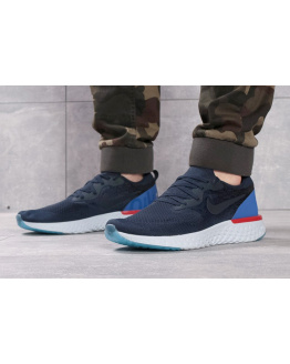 Чоловічі кросівки Nike Epic React Flyknit темно-сині