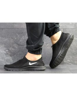 Чоловічі кросівки Nike Free Run Slip On чорні