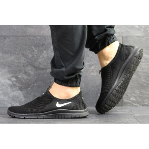 Чоловічі кросівки Nike Free Run Slip On чорні