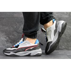 Мужские кроссовки Puma Thunder Spectra серые с черным