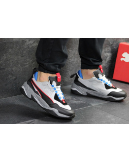 Мужские кроссовки Puma Thunder Spectra серые с черным