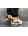 Купить Чоловічі кросівки Puma Thunder Spectra сірі з жовтим