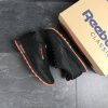 Мужские кроссовки Reebok Classic Runner Jacquard черные с оранжевым