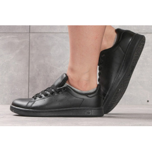 Женские кроссовки Adidas Stan Smith черные