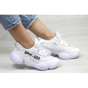Женские кроссовки Adidas Yeezy SPIY-550 белые
