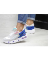 Купить Женские кроссовки Balenciaga серые с синим