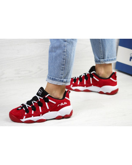 Женские кроссовки Fila Spagetti Low красные