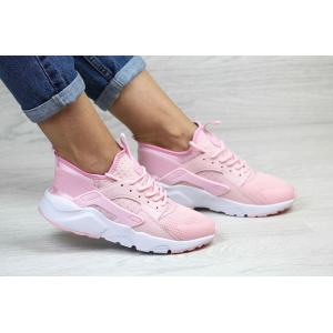Женские кроссовки Nike Air Huarache розовые
