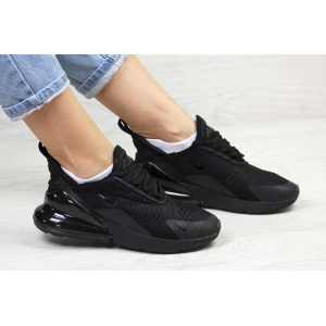 Женские кроссовки Nike Air Max 270 черные